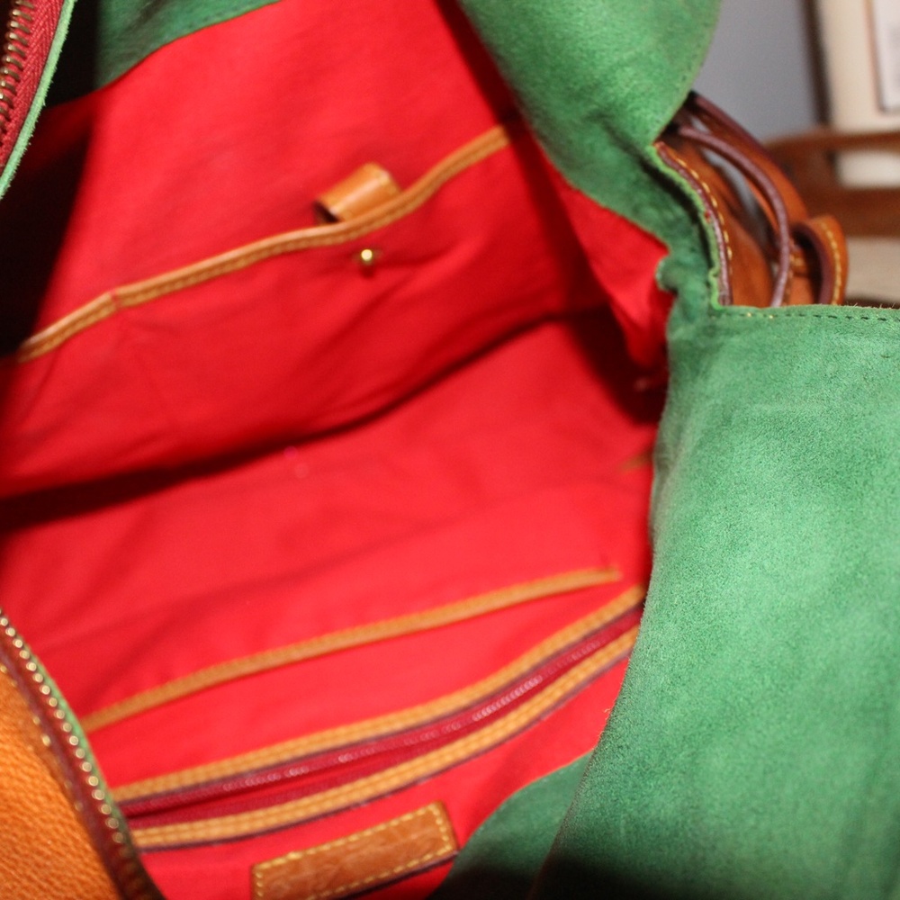 Dooney & Bourke Florentine Smith Bag in natural leather - Picture 7 of 15
